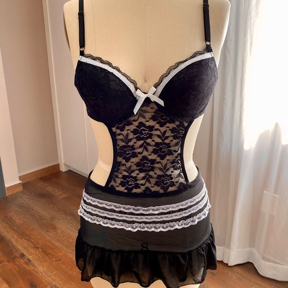 Costume French Maid size M - Picture 2 of 5
